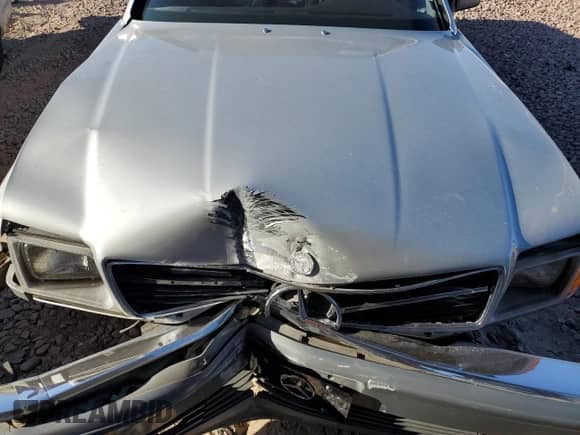 1983 Mercedes-Benz 380 SEC with VIN WDBCA43A6DB004455, listed as a Copart auction lot 54732005 with 78,000 mi miles and Salvage title. Bid and sale history available at DreamBid. Image 11.