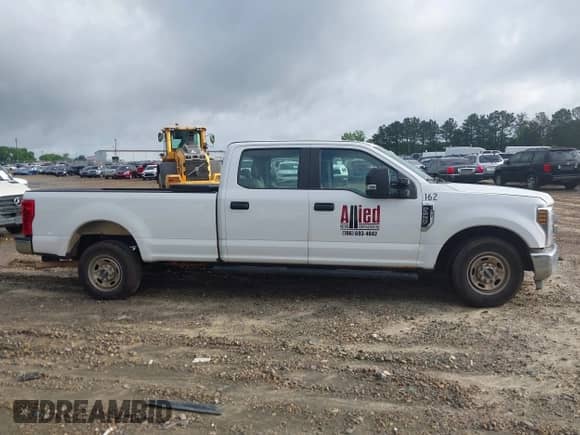 2019 Ford F-250 XL with VIN 1FT7W2A64KEF09039, listed as a IAAI auction lot 42276282 with 168,341 mi miles and . Bid and sale history available at DreamBid. Image 13.