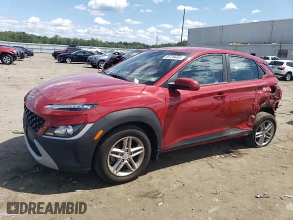 2022 Hyundai Kona SE с VIN KM8K22AB1NU824034, выставлен на аукционе Copart как лот 69736495 с пробегом 41 737 миль миль и Списание • Salvage title. История ставок и продаж доступна на DreamBid. Изображение 1.