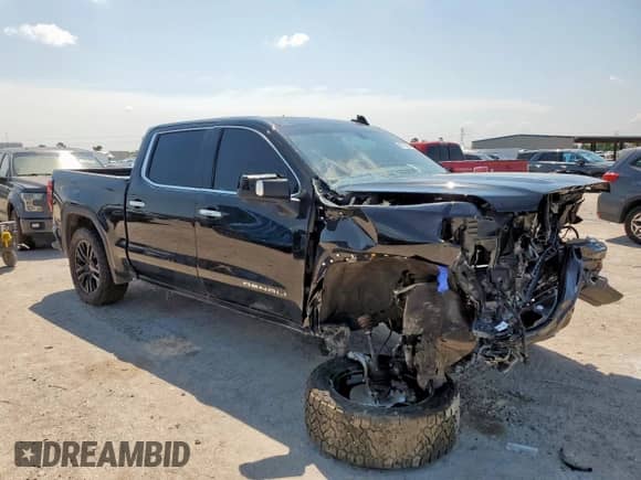 2023 GMC Sierra 1500 Denali z VIN 3GTUUGED6PG166328, wystawiony jako Copart lot #67110725 z przebiegiem 45 578 mil mil oraz Szkoda całkowita • Salvage title. Historia ofert i sprzedaży dostępna na DreamBid. Obrazek 4.