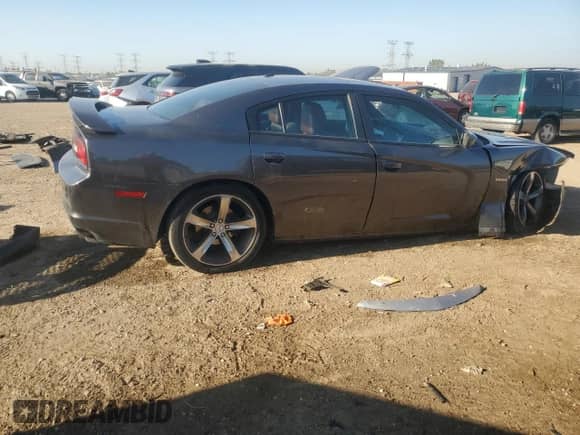 2014 Dodge Charger SXT with VIN 2C3CDXHGXEH232141, listed as a Copart auction lot 84556645 with 167,659 mi miles and Salvage title. Bid and sale history available at DreamBid. Image 3.