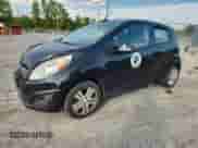 2014 Chevrolet Spark LT with VIN KL8CD6S97EC585500, listed as a Copart auction lot 80892455 with 124,400 mi miles and Clean title. Bid and sale history available at DreamBid. Image 1.