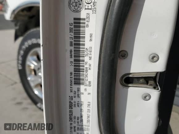 2010 Dodge 2500 ST with VIN 3D7TT2CT5AG148640, listed as a Copart auction lot 59223835 with 224,427 mi miles and Clean title. Bid and sale history available at DreamBid. Image 13.