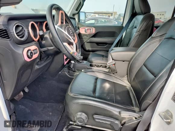 2022 Jeep Wrangler Unlimited Sahara Altitude с VIN 1C4HJXEG0NW240264, выставлен на аукционе Copart как лот 70543635 с пробегом 16 757 миль миль и Списание • Salvage title. История ставок и продаж доступна на DreamBid. Изображение 7.