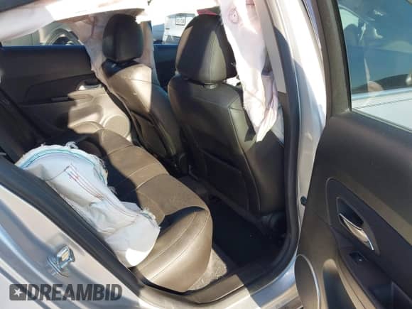 2012 Chevrolet Cruze LTZ with VIN 1G1PH5SC6C7286985, listed as a IAAI auction lot 43257308 with 91,482 mi miles and . Bid and sale history available at DreamBid. Image 8.