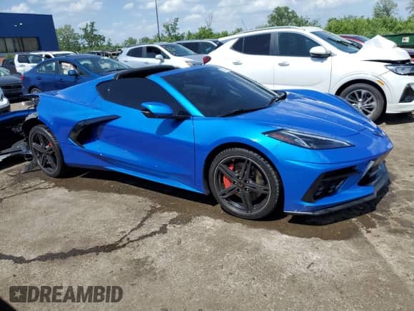 2024 Chevrolet Corvette 1LT с VIN 1G1YA2D44R5101947, выставлен на аукционе Copart как лот 56079664 с пробегом 6 340 миль миль и На запчасти • Non repairable. История ставок и продаж доступна на DreamBid. Изображение 4.