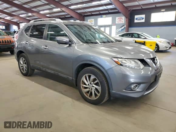 2015 Nissan Rogue SL с VIN 5N1AT2MV0FC880505, выставлен на аукционе Copart как лот 85132975 с пробегом 195 600 миль миль и Чистый • Clean title. История ставок и продаж доступна на DreamBid. Изображение 4.