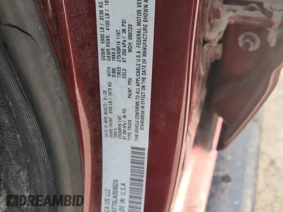 2020 Ram 1500 Lone Star z VIN 1C6RREFT6LN359024, wystawiony jako Copart lot #84204865 z przebiegiem 165 367 mil mil oraz Nie do naprawy • Non repairable. Historia ofert i sprzedaży dostępna na DreamBid. Obrazek 12.