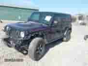 2021 Jeep Wrangler Unlimited Rubicon with VIN 1C4HJXFN5MW550311, listed as a IAAI auction lot 43233853 with 73,508 mi miles and . Bid and sale history available at DreamBid. Image 18.