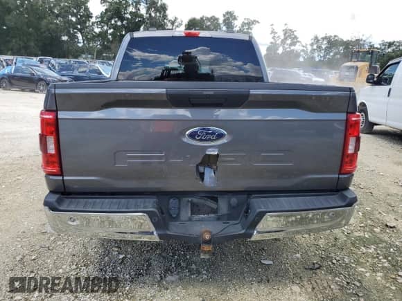 2021 Ford F-150 XL with VIN 1FTEW1CB5MKE08026, listed as a Copart auction lot 64234905 with 109,854 mi miles and Non repairable. Bid and sale history available at DreamBid. Image 6.