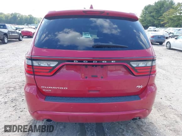 2015 Dodge Durango R/T with VIN 1C4SDJCT3FC188464, listed as a IAAI auction lot 43268837 with 100,054 mi miles and . Bid and sale history available at DreamBid. Image 16.