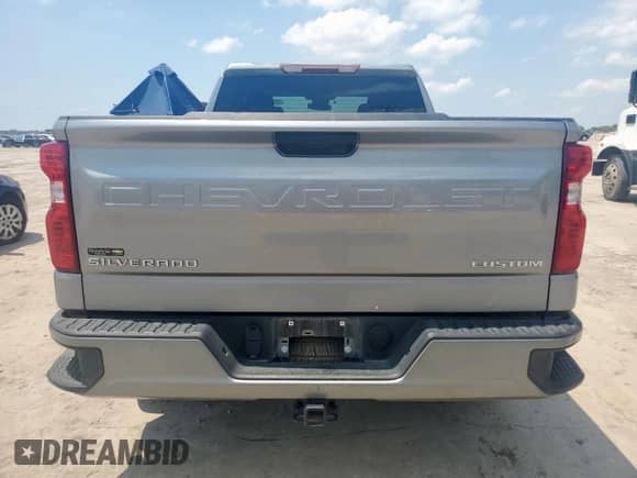 2024 Chevrolet Silverado 1500 Custom с VIN 1GCRDBEK6RZ182703, выставлен на аукционе Copart как лот 59397685 с пробегом 32 969 миль миль и Списание • Salvage title. История ставок и продаж доступна на DreamBid. Изображение 6.