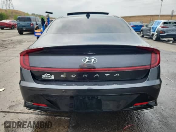 2021 Hyundai Sonata N Line с VIN 5NPEK4JC0MH117506, выставлен на аукционе Copart как лот 71292715 с пробегом 46 489 миль миль и Списание • Salvage title. История ставок и продаж доступна на DreamBid. Изображение 6.