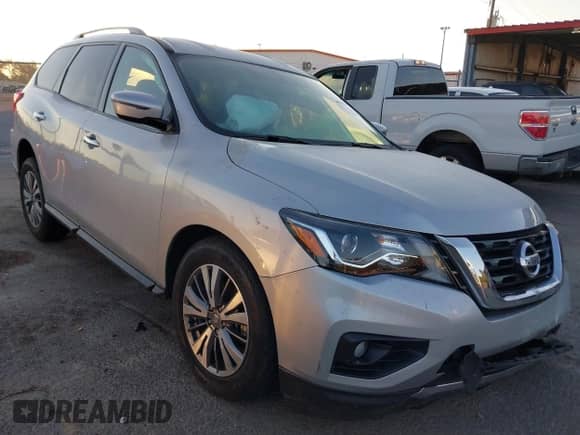 2020 Nissan Pathfinder SV with VIN 5N1DR2BN0LC599492, listed as a IAAI auction lot 40514718 with 65,331 mi miles and . Bid and sale history available at DreamBid. Image 1.