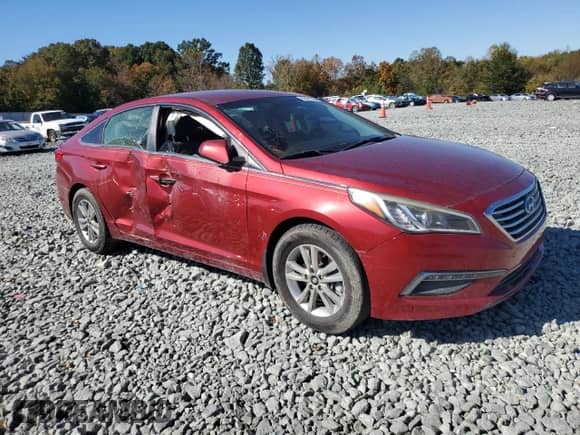 2015 Hyundai Sonata SE z VIN 5NPE24AF4FH240965, wystawiony jako Copart lot #89498125 z przebiegiem 148 109 mil mil oraz Szkoda całkowita • Salvage title. Historia ofert i sprzedaży dostępna na DreamBid. Obrazek 4.