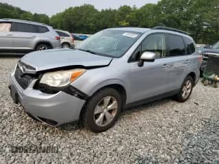 2014 Subaru Forester Premium with VIN JF2SJACC7EG442792, listed as a Copart auction lot 66928565 with 153,087 mi miles and Clean title. Bid and sale history available at DreamBid. Image 1.