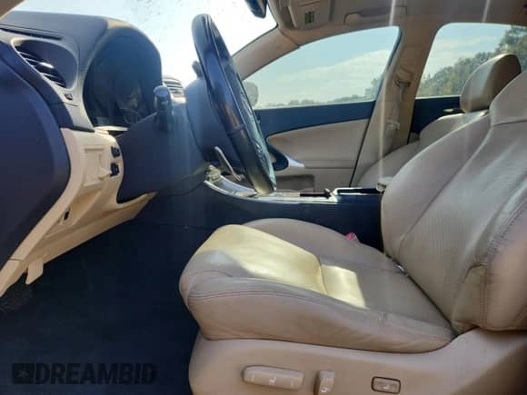 2008 Lexus IS 250 с VIN JTHBK262182081144, выставлен на аукционе Copart как лот 81086215 с пробегом Не указан миль и Списание • Salvage title. История ставок и продаж доступна на DreamBid. Изображение 7.