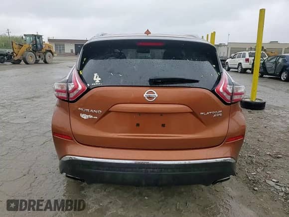 2015 Nissan Murano Platinum with VIN 5N1AZ2MH9FN261267, listed as a Copart auction lot 54418125 with 111,176 mi miles and Non repairable. Bid and sale history available at DreamBid. Image 15.