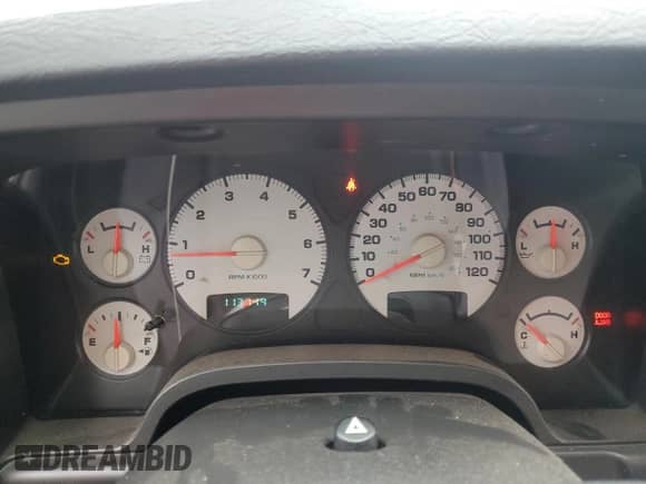 2005 Dodge 1500 ST with VIN 1D7HU16N95J643387, listed as a Copart auction lot 66925935 with 113,749 mi miles and Salvage title. Bid and sale history available at DreamBid. Image 9.