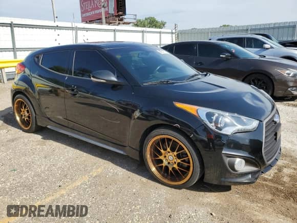 2017 Hyundai Veloster Turbo с VIN KMHTC6AEXHU313865, выставлен на аукционе Copart как лот 64604725 с пробегом 103 063 миль миль и Списание • Salvage title. История ставок и продаж доступна на DreamBid. Изображение 4.