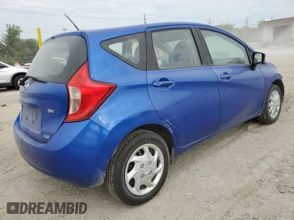 2016 Nissan Note S with VIN 3N1CE2CPXGL357625, listed as a Copart auction lot 70021945 with 163,269 mi miles and Clean title. Bid and sale history available at DreamBid. Image 3.