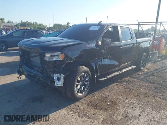 2023 Chevrolet Silverado 1500 RST with VIN 2GCUDEED0P1111340, listed as a IAAI auction lot 43061790 with 3,796 mi miles and . Bid and sale history available at DreamBid. Image 2.