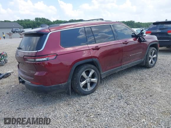 2021 Jeep Grand Cherokee Limited with VIN 1C4RJKBG6M8132181, listed as a IAAI auction lot 42537365 with 55,095 mi miles and . Bid and sale history available at DreamBid. Image 4.