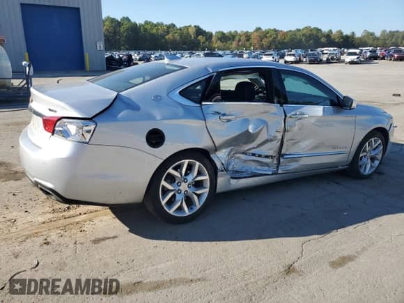2019 Chevrolet Impala Premier with VIN 2G1105S37K9130271, listed as a Copart auction lot 71683895 with 29,332 mi miles and Salvage title. Bid and sale history available at DreamBid. Image 3.