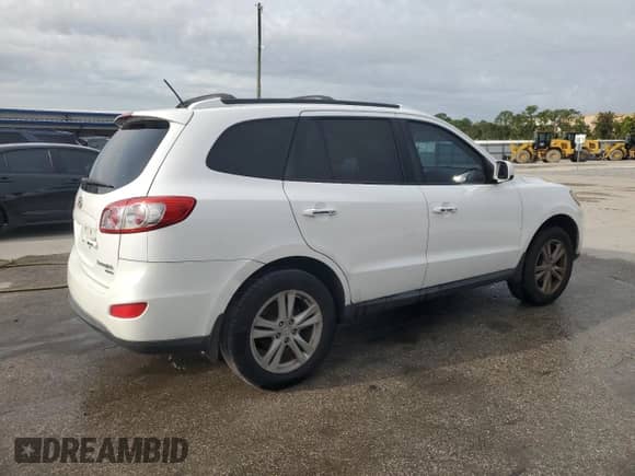 2011 Hyundai Santa Fe Limited with VIN 5XYZK3AB7BG034825, listed as a Copart auction lot 80531335 with 264,446 mi miles and Salvage title. Bid and sale history available at DreamBid. Image 3.
