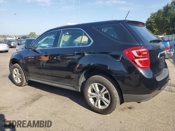 2016 Chevrolet Equinox LS with VIN 2GNALBEK9G1157033, listed as a Copart auction lot 84029105 with 110,056 mi miles and Salvage title. Bid and sale history available at DreamBid. Image 2.