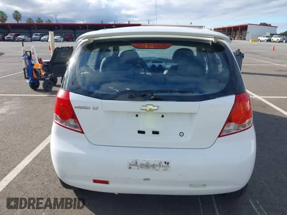 2005 Chevrolet Aveo LT with VIN KL1TG62645B316808, listed as a IAAI auction lot 43183118 with 112,851 mi miles and . Bid and sale history available at DreamBid. Image 17.