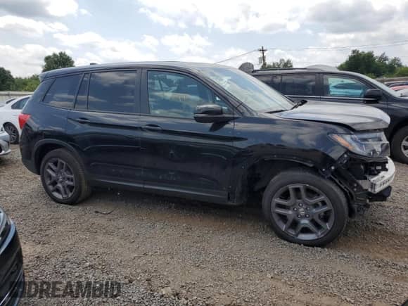 2022 Honda Passport EX-L с VIN 5FNYF8H58NB021882, выставлен на аукционе Copart как лот 65682925 с пробегом 27 501 миль миль и Списание • Salvage title. История ставок и продаж доступна на DreamBid. Изображение 4.