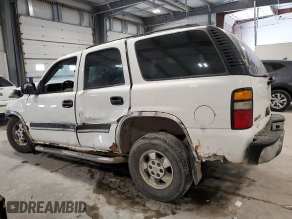2004 Chevrolet Tahoe LS с VIN 1GNEK13V54J323089, выставлен на аукционе Copart как лот 54619555 с пробегом Не указан миль и Списание • Salvage title. История ставок и продаж доступна на DreamBid. Изображение 2.