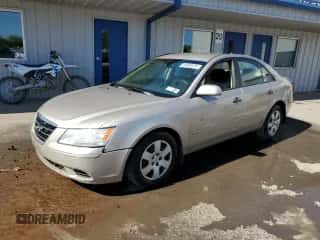 2009 Hyundai Sonata GLS with VIN 5NPET46C99H563067, listed as a Copart auction lot 84808435 with 178,902 mi miles and Salvage title. Bid and sale history available at DreamBid. Image 1.