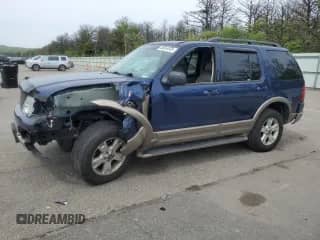 2004 Ford Explorer Eddie Bauer with VIN 1FMDU74W64UB74730, listed as a Copart auction lot 58534535 with 167,112 mi miles and Salvage title. Bid and sale history available at DreamBid. Image 1.