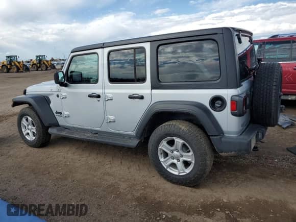 2022 Jeep Wrangler Unlimited Willys z VIN 1C4HJXDN9NW167220, wystawiony jako Copart lot #80830725 z przebiegiem 41 268 mil mil oraz Szkoda całkowita • Salvage title. Historia ofert i sprzedaży dostępna na DreamBid. Obrazek 2.