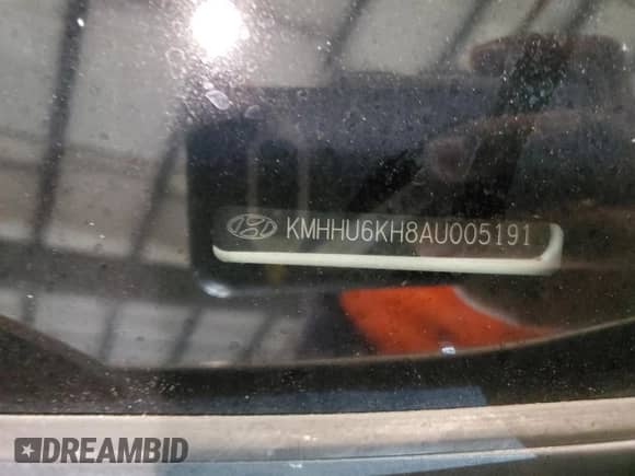 2010 Hyundai Genesis Coupe Track z VIN KMHHU6KH8AU005191, wystawiony jako Copart lot #78916554 z przebiegiem Nie podano mil oraz Szkoda całkowita • Salvage title. Historia ofert i sprzedaży dostępna na DreamBid. Obrazek 12.