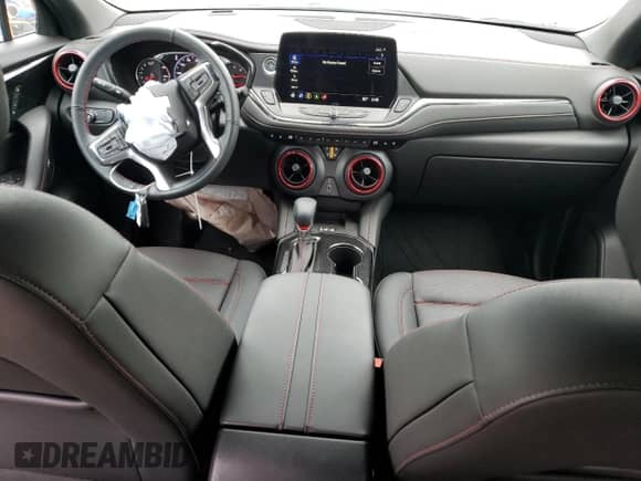 2025 Chevrolet Blazer RS with VIN 3GNKBERS4SS100416, listed as a Copart auction lot 58987795 with 7,928 mi miles and Salvage title. Bid and sale history available at DreamBid. Image 8.