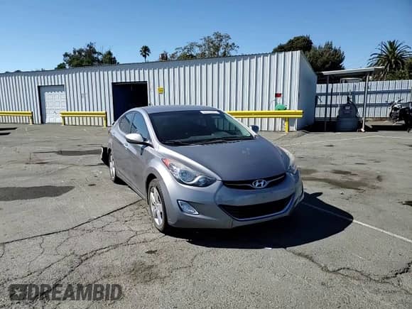 2012 Hyundai Elantra GLS with VIN KMHDH4AE7CU454640, listed as a Copart auction lot 82335265 with 86,367 mi miles and Salvage title. Bid and sale history available at DreamBid. Image 13.