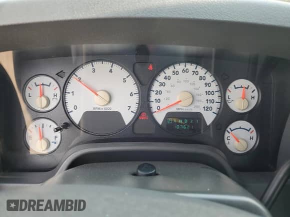 2007 Dodge 1500 ST z VIN 1D7HA16K87J557165, wystawiony jako Copart lot #63660185 z przebiegiem 107 621 mil mil oraz Szkoda całkowita • Salvage title. Historia ofert i sprzedaży dostępna na DreamBid. Obrazek 9.