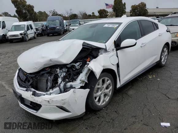 2016 Chevrolet Volt Premier с VIN 1G1RD6S55GU136367, выставлен на аукционе Copart как лот 71677002 с пробегом 79 486 миль миль и . История ставок и продаж доступна на DreamBid. Изображение 1.