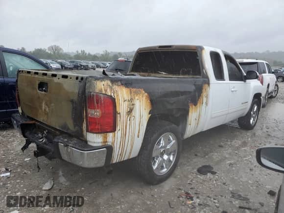 2010 Chevrolet Silverado 1500 LTZ with VIN 1GCSCTE06AZ225398, listed as a Copart auction lot 72906654 with Not provided miles and Non repairable. Bid and sale history available at DreamBid. Image 3.