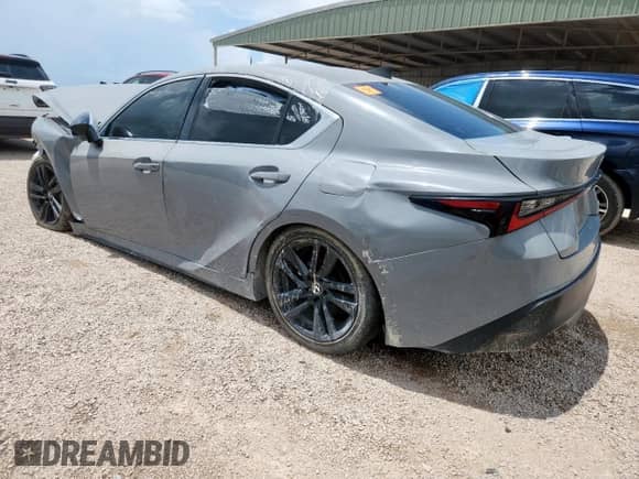 2023 Lexus IS 300 с VIN JTHCA1D22P5127694, выставлен на аукционе Copart как лот 56680885 с пробегом 22 347 миль миль и Чистый • Clean title. История ставок и продаж доступна на DreamBid. Изображение 2.