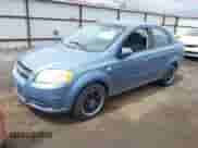 2007 Chevrolet Aveo LS with VIN KL1TD566X7B098776, listed as a IAAI auction lot 42795494 with 147,492 mi miles and . Bid and sale history available at DreamBid. Image 2.