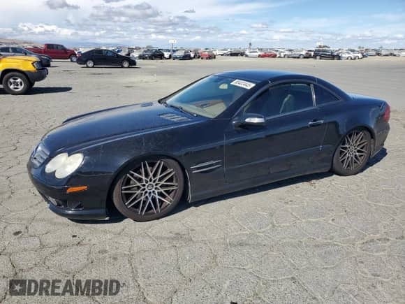 2005 Mercedes-Benz SL 500 with VIN WDBSK75F75F094230, listed as a Copart auction lot 80403445 with Not provided miles and Clean title. Bid and sale history available at DreamBid. Image 1.