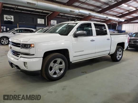 2017 Chevrolet Silverado 1500 LTZ with VIN 3GCUKSEC0HG135450, listed as a Copart auction lot 86406985 with 194,530 mi miles and Clean title. Bid and sale history available at DreamBid. Image 1.