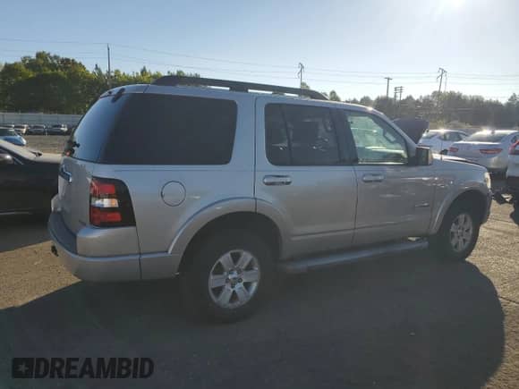 2007 Ford Explorer XLT with VIN 1FMEU73E87UB57588, listed as a Copart auction lot 83813555 with 184,602 mi miles and Salvage title. Bid and sale history available at DreamBid. Image 3.