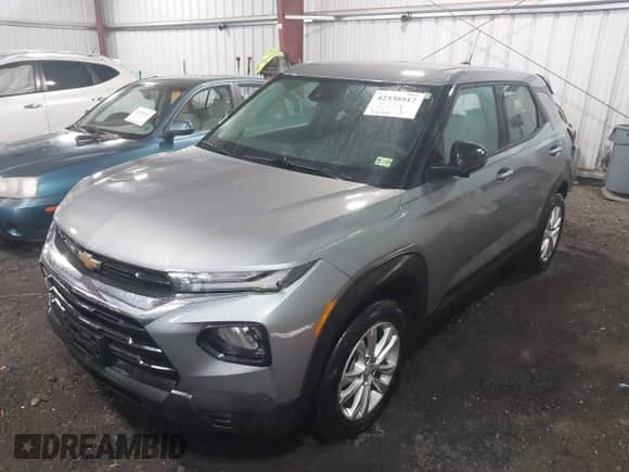 2023 Chevrolet TrailBlazer LS with VIN KL79MNSL8PB125789, listed as a IAAI auction lot 42330517 with 39,500 mi miles and . Bid and sale history available at DreamBid. Image 17.