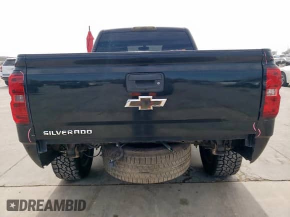 2015 Chevrolet Silverado 1500 Work Truck with VIN 1GCRCPEC6FZ281512, listed as a Copart auction lot 46367785 with 122,389 mi miles and Salvage title. Bid and sale history available at DreamBid. Image 6.