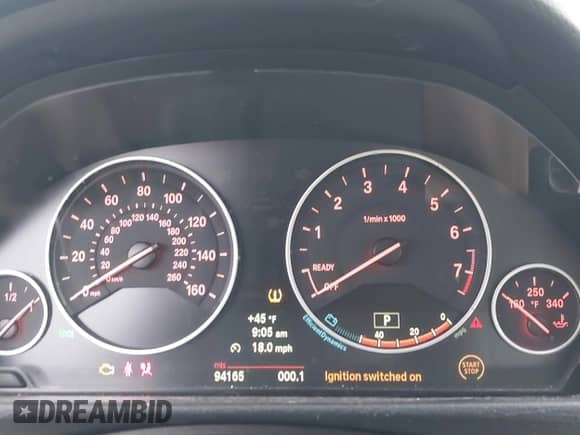 2013 BMW 3 Series 328i xDrive с VIN WBA3B3C58DF536615, выставлен на аукционе IAAI как лот 43551198 с пробегом 94 165 миль миль и . История ставок и продаж доступна на DreamBid. Изображение 7.